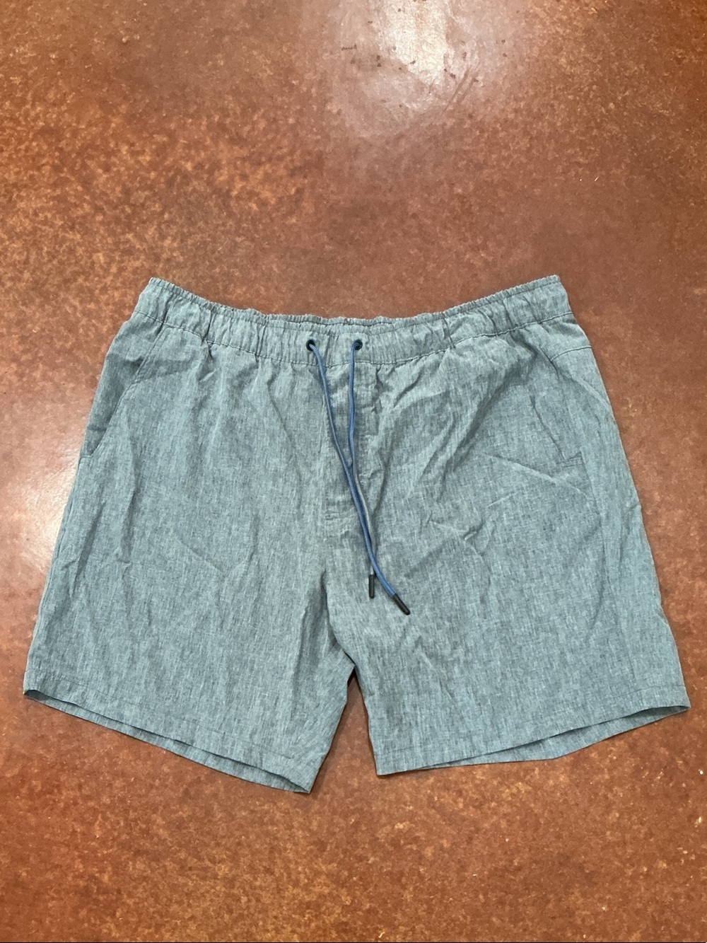 Eddie Bauer Light Heather Blue Swim Trunks